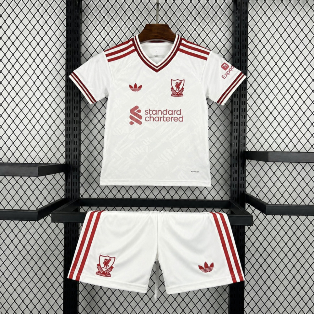 26-27 Liverpool Away Soccer Kids Kit