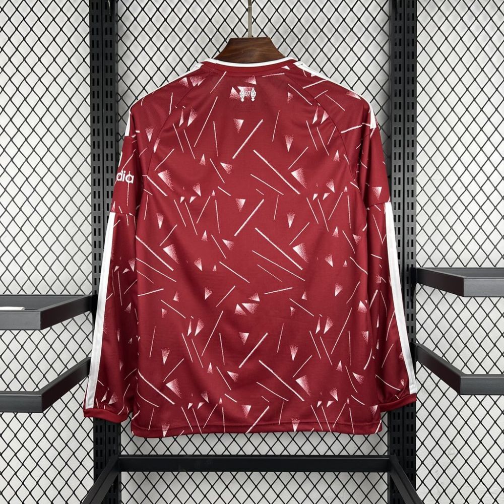 26-27 Liverpool Home Soccer Jersey Long Sleeve