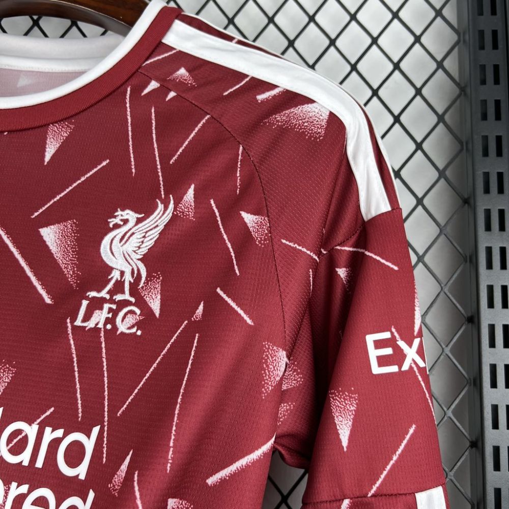 26-27 Liverpool Home Soccer Jersey Long Sleeve
