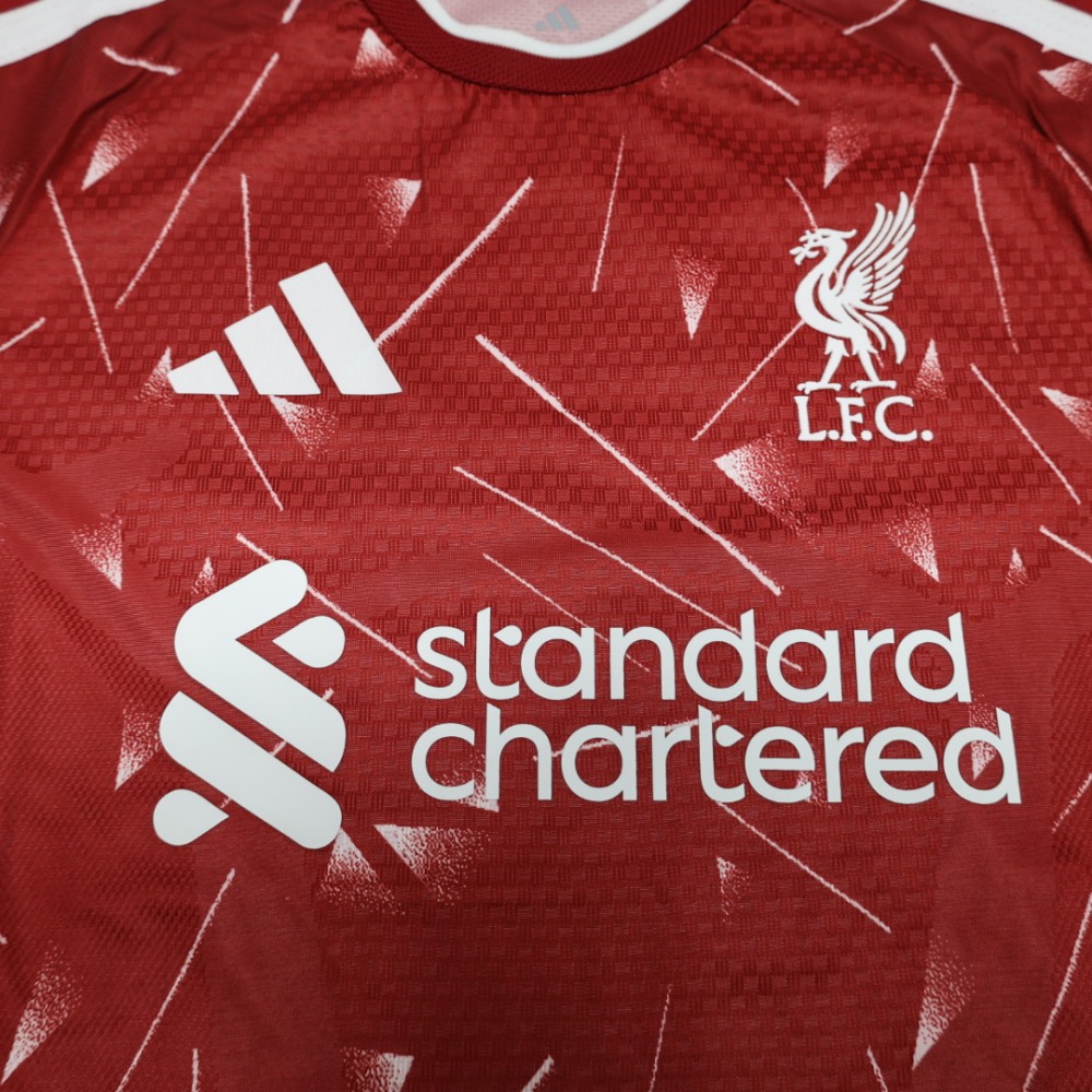 26-27 Liverpool Home Soccer Kids Kit Player Version