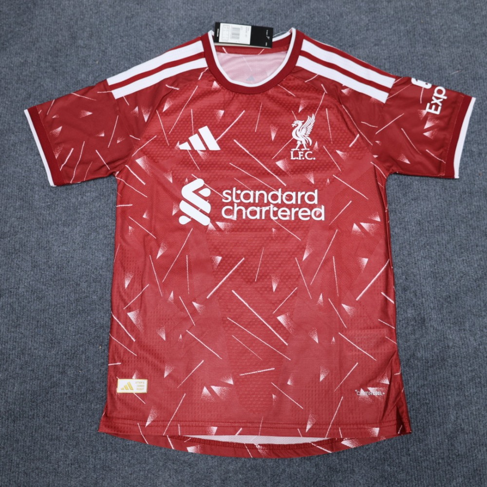 26-27 Liverpool Home Soccer Kids Kit Player Version