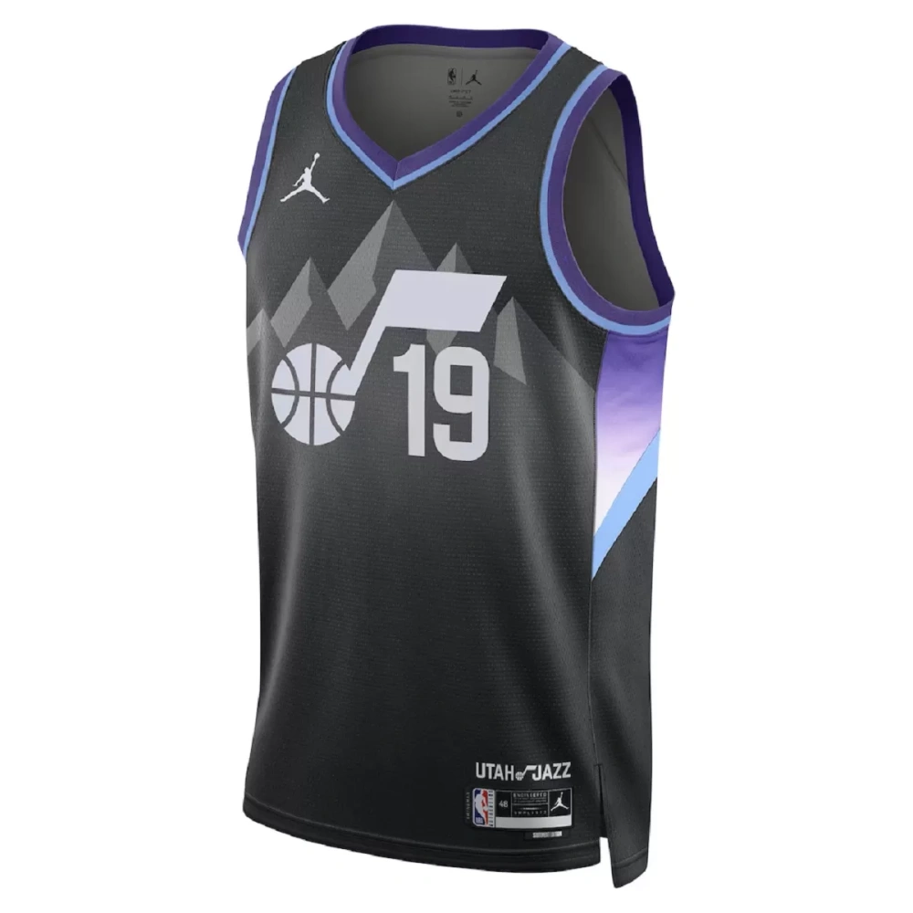 Unisex Utah Jazz Ace Bailey #19 Black Swingman Jersey - Statement Edition
