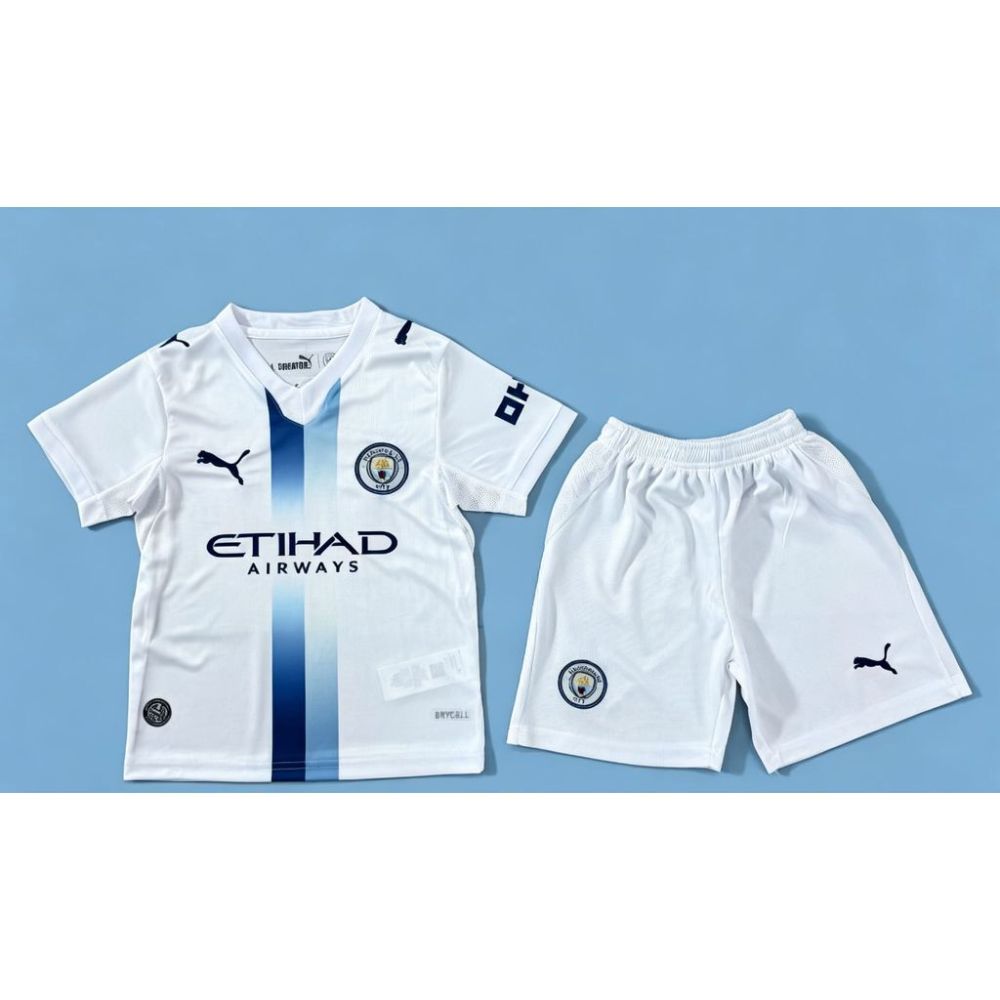 26-27 Manchester City Third Away Soccer Kids Kit