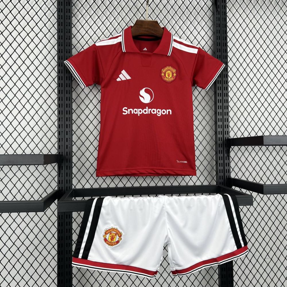 26-27 Manchester United Home Kids Kit