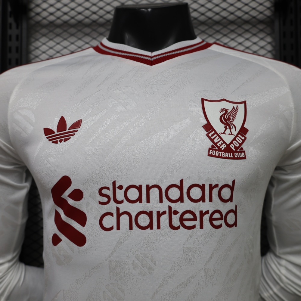 26-27 Liverpool Away Soccer Jersey Player Version Long Sleeve