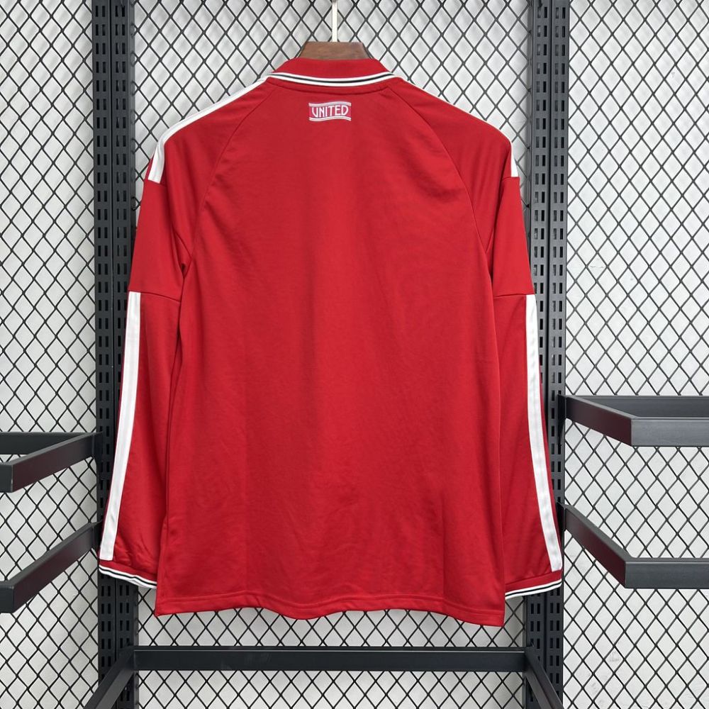 26-27 Manchester United Home Soccer Jersey Long Sleeve