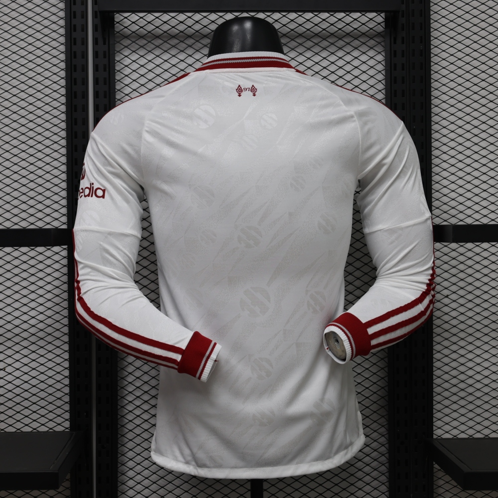26-27 Liverpool Away Soccer Jersey Player Version Long Sleeve
