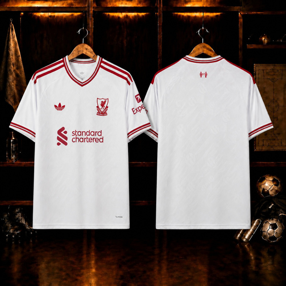 26-27 Liverpool Away Soccer Jersey