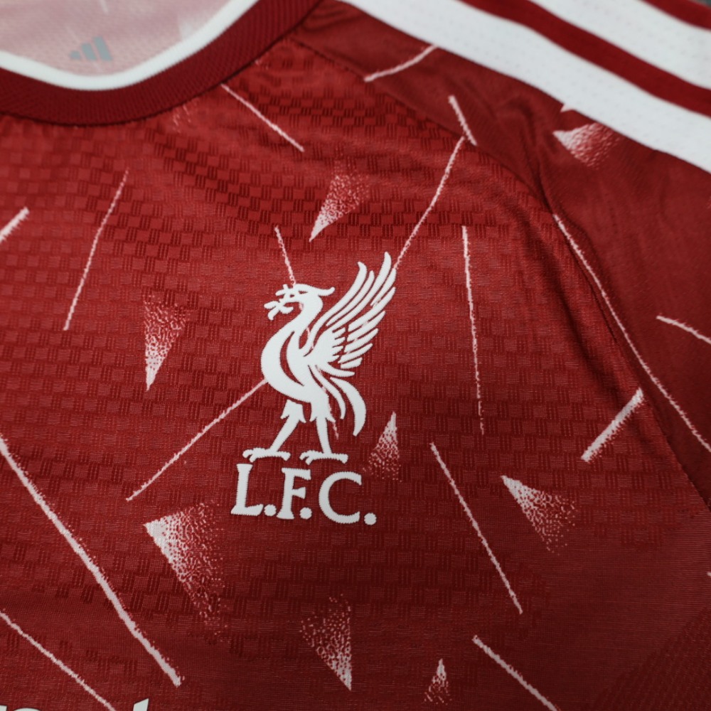 26-27 Liverpool Home Soccer Kids Kit Player Version