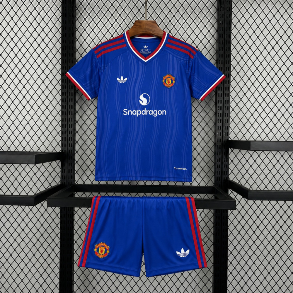 26-27 Manchester United Away Kids Kit