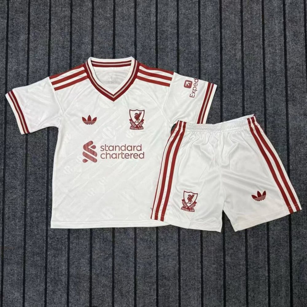 26-27 Liverpool Away Soccer Kids Kit