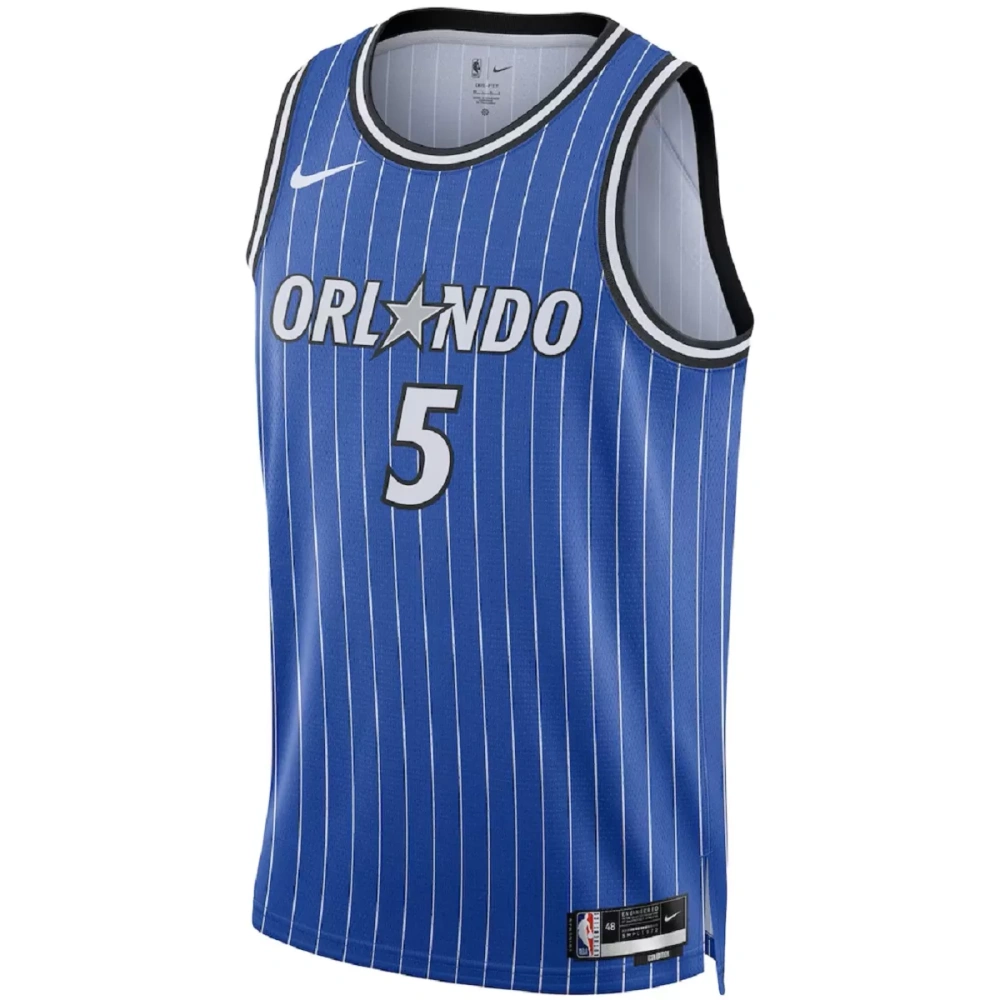 Unisex Orlando Magic Paolo Banchero #5 Blue Swingman Jersey - Icon Edition