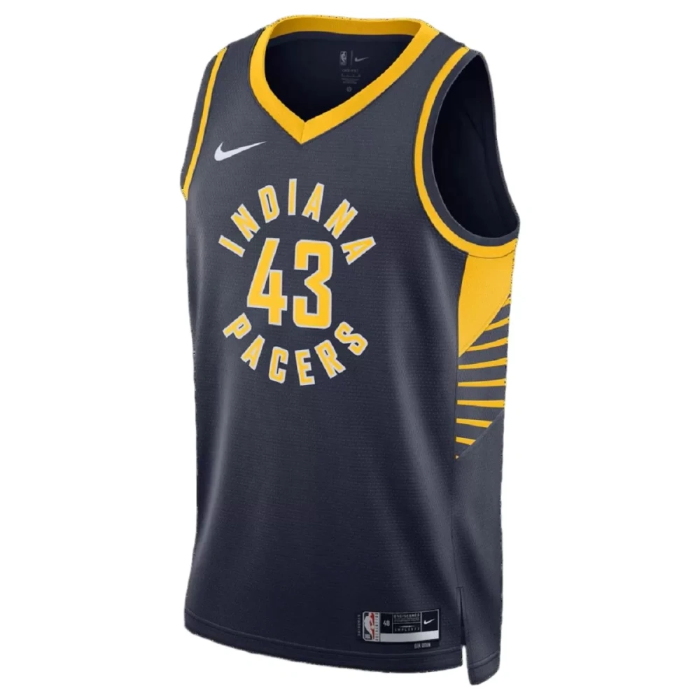 Unisex Indiana Pacers Pascal Siakam #43 Navy Swingman Jersey - Icon Edition