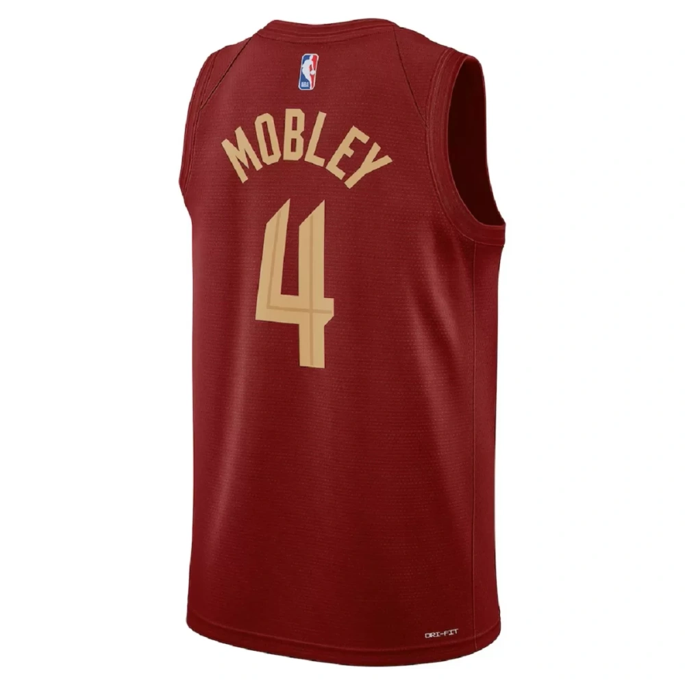 Unisex Cleveland Cavaliers Evan Mobley #4 Wine Swingman Jersey - Icon Edition