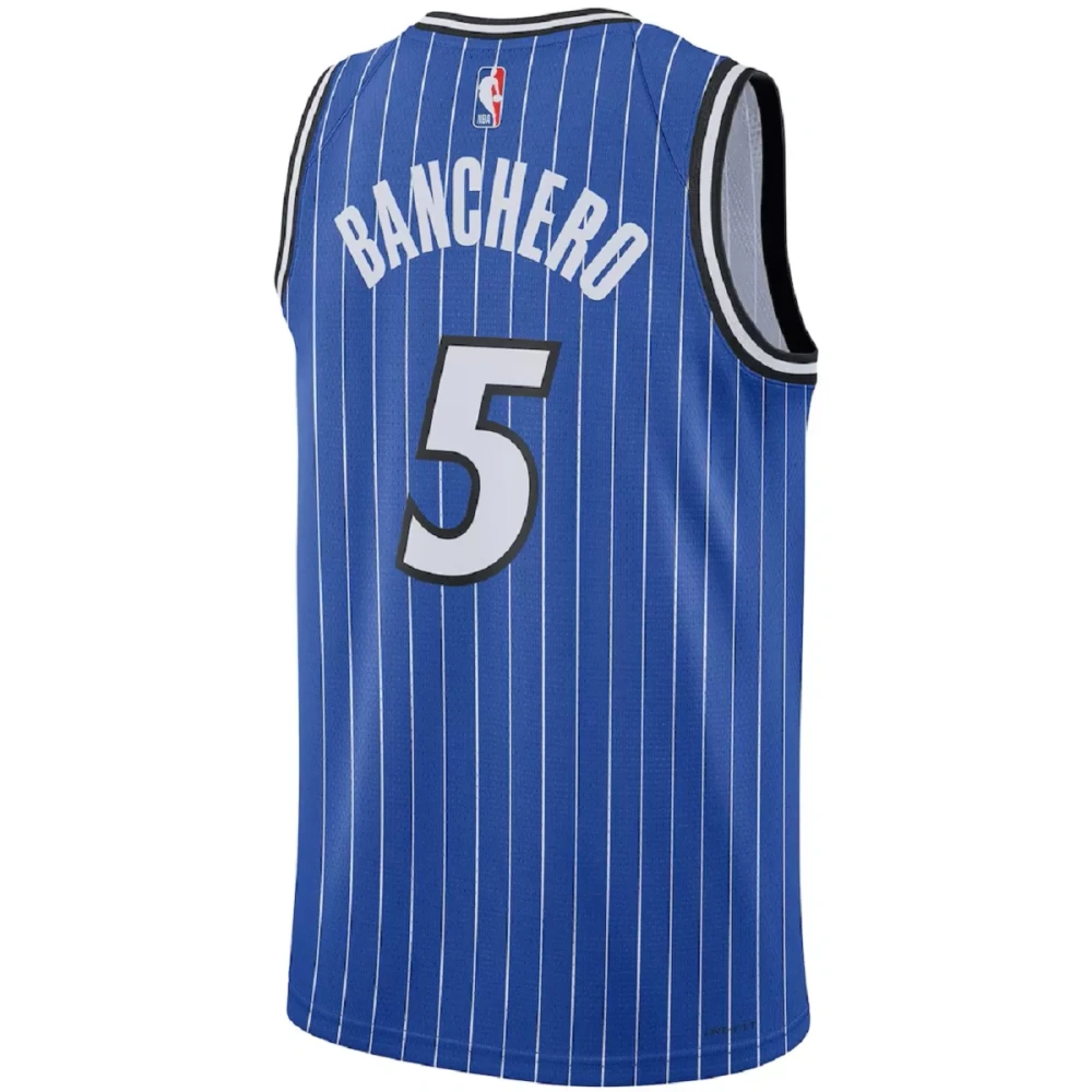 Unisex Orlando Magic Paolo Banchero #5 Blue Swingman Jersey - Icon Edition