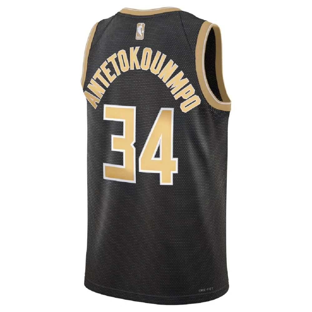 Unisex Milwaukee Bucks Giannis Antetokounmpo #34 Black Select Series Swingman Jersey