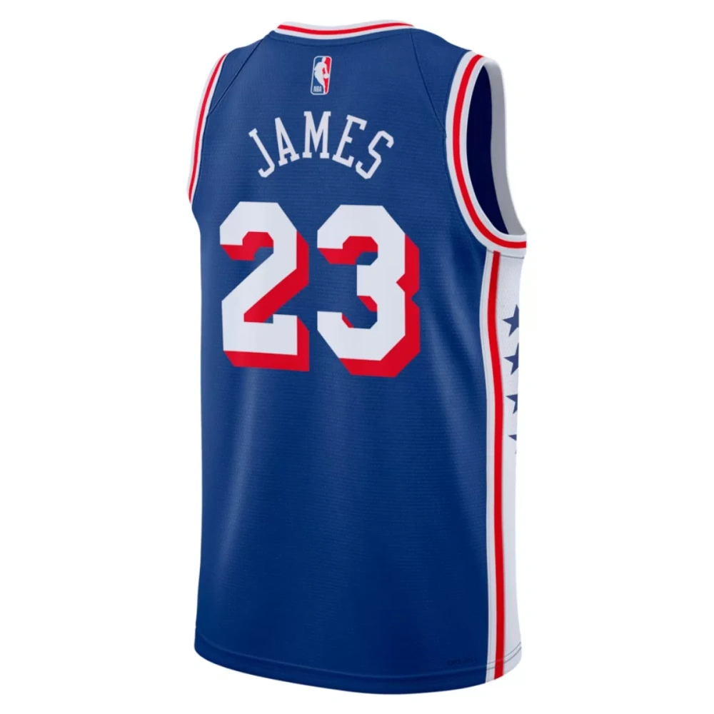 Unisex Philadelphia 76ers Lebron James #23 Royal Swingman Jersey - Icon Edition