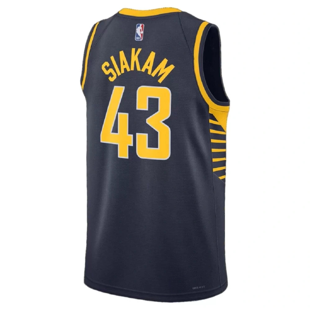 Unisex Indiana Pacers Pascal Siakam #43 Navy Swingman Jersey - Icon Edition