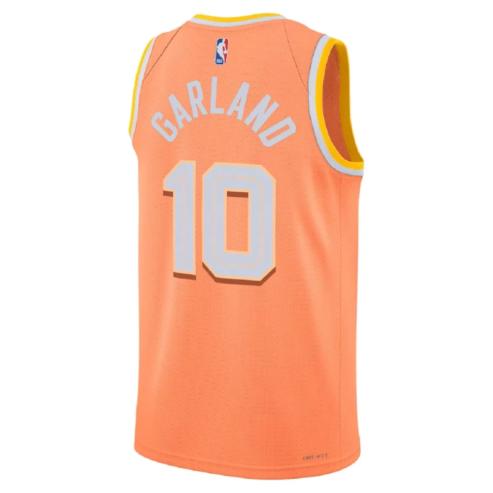 Unisex Cleveland Cavaliers Darius Garland #10 Orange Swingman Jersey 2025/26 - City Edition
