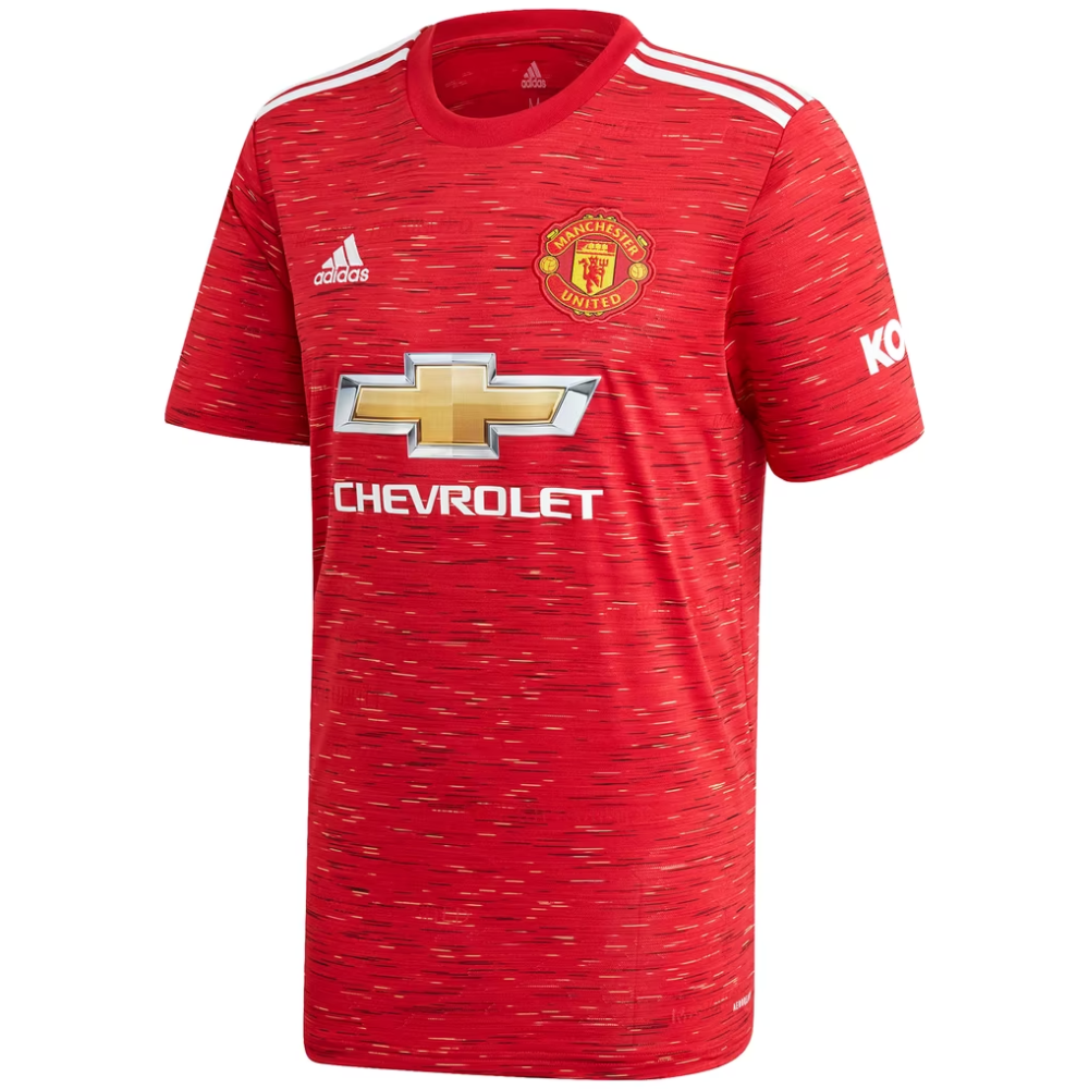 Manchester United adidas 2020/21 Home Replica Jersey - Red