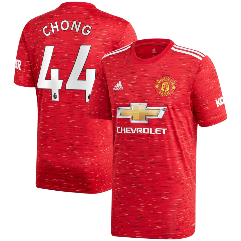 Manchester United adidas 2020/21 Home Replica Jersey - Red