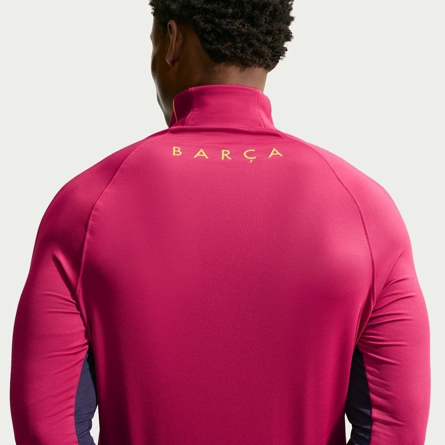Barcelona Training Shirt Dri-FIT Strike - Noble Red/Blackened Blue/Mineral Yellow