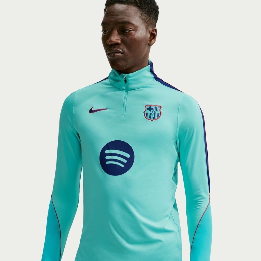 Barcelona Training Shirt Dri-FIT Strike 3rd - Green Frost/Dusty Cactus/Loyal Blue