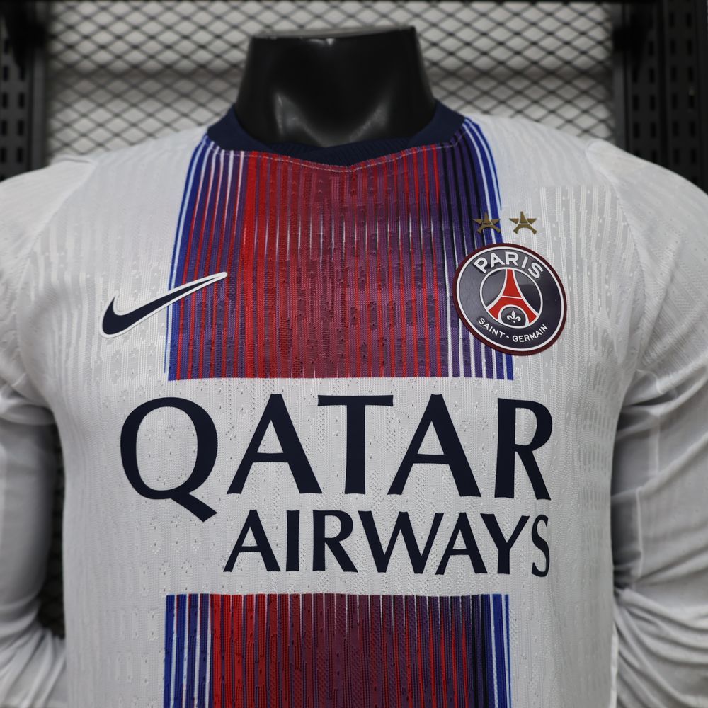 26-27 PSG Away Soccer Jersey Player Version Long Sleeve