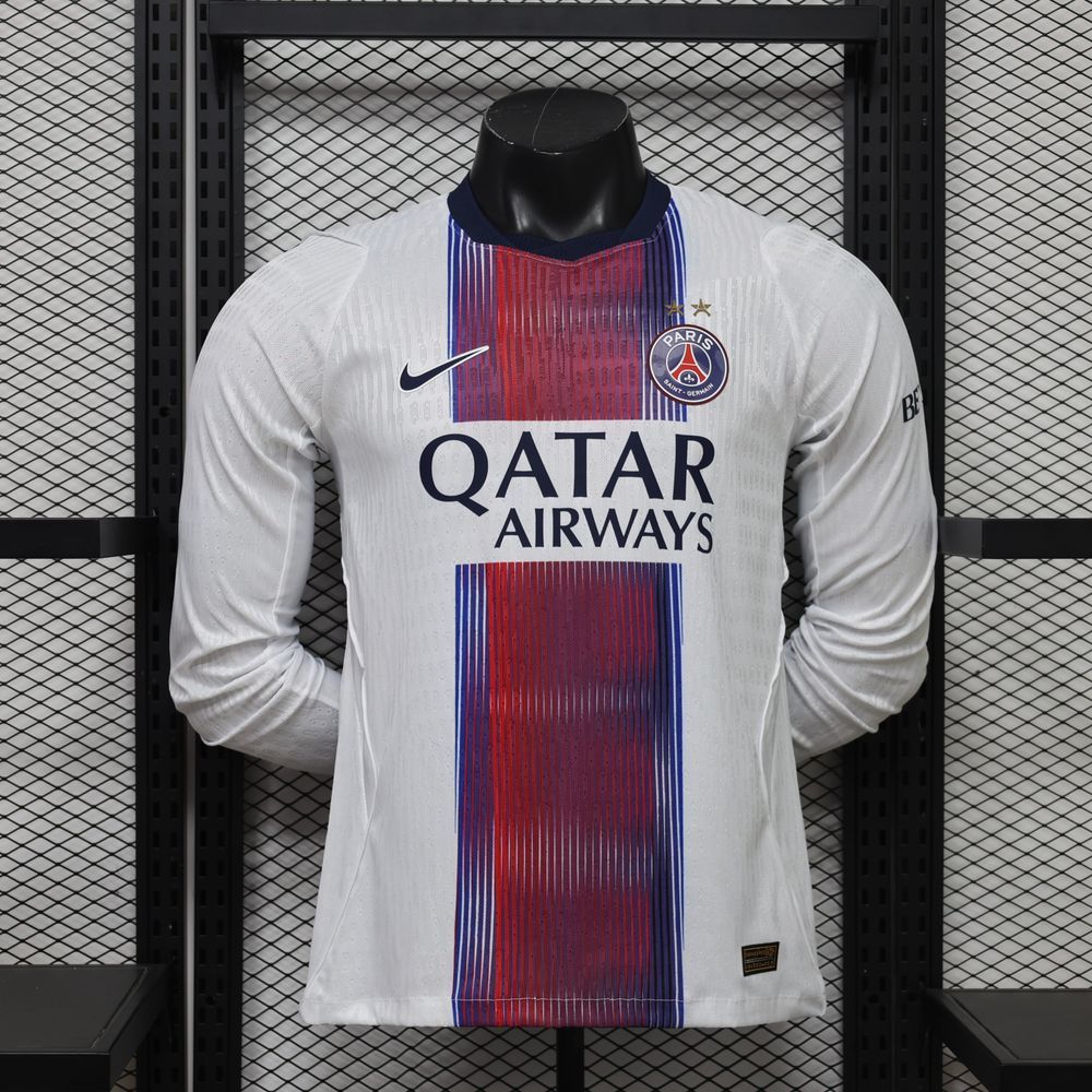 26-27 PSG Away Soccer Jersey Player Version Long Sleeve