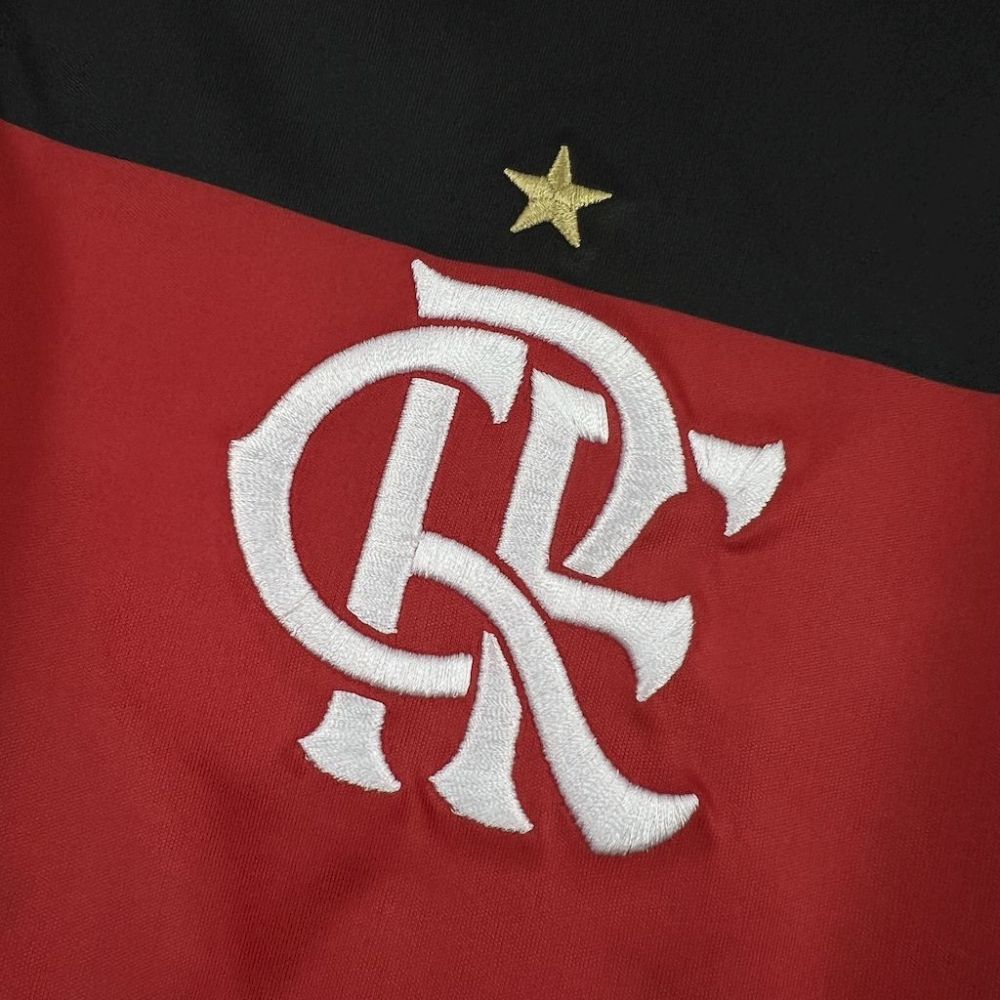 26-27 CR Flamengo Home Soccer Jersey Long Sleeve