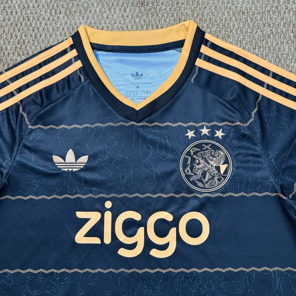 26-27 Ajax Away Soccer Jersey