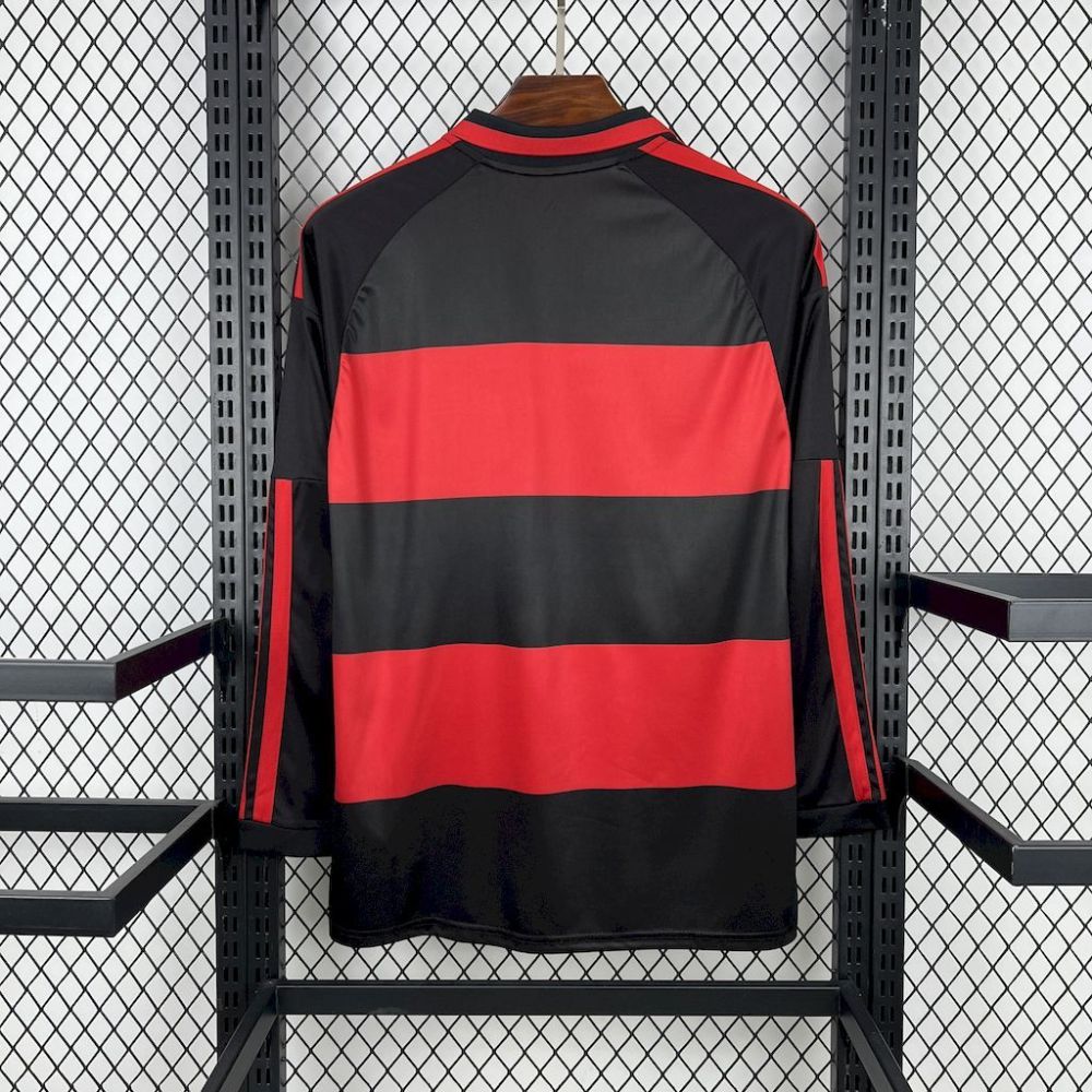 26-27 CR Flamengo Home Soccer Jersey Long Sleeve