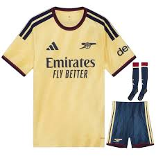 26-27 Arsenal Third Away Soccer Kids Full Kit