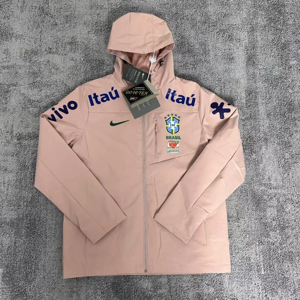 2026 Brazil Windproof Jacket - Pink