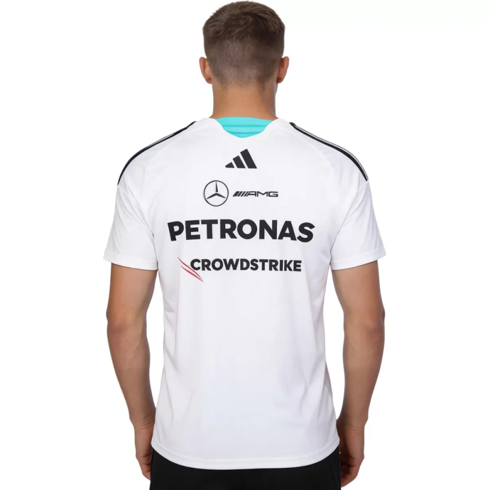Mercedes AMG Petronas F1 White Team Driver T-Shirt 2026