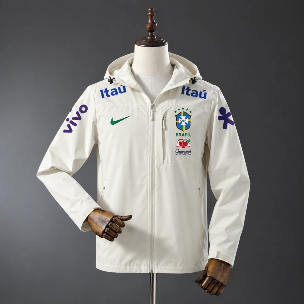 2026 Brazil Windproof Jacket - Cream