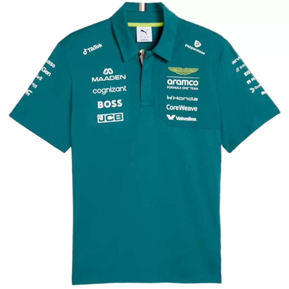Aston Martin Aramco Cognizant F1 Racing Team Polo Shirt 2026