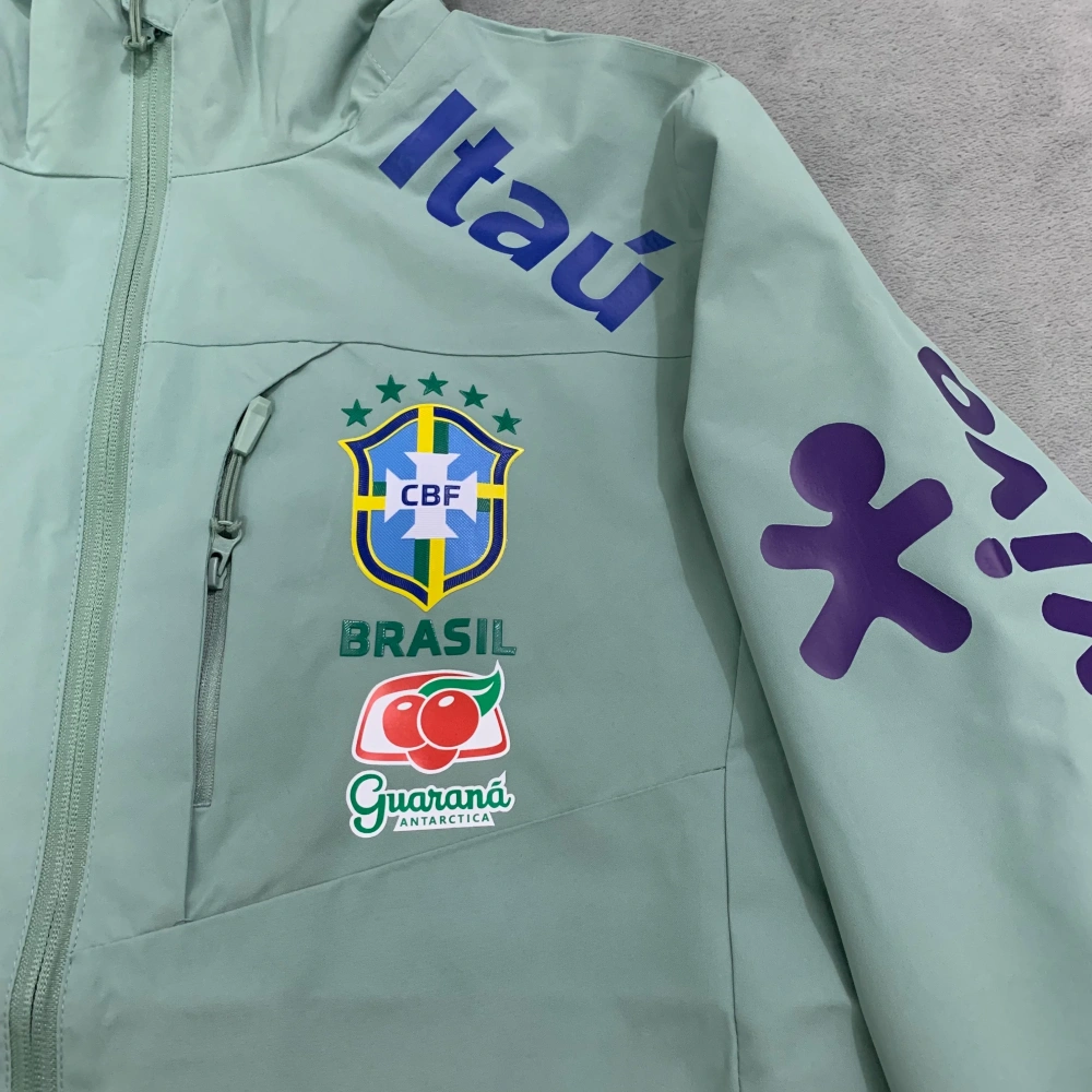 2026 Brazil Windproof Jacket - Blue