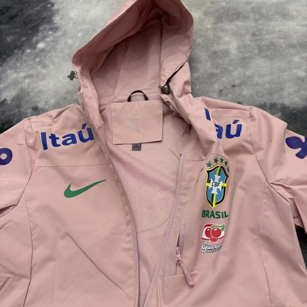 2026 Brazil Windproof Jacket - Pink