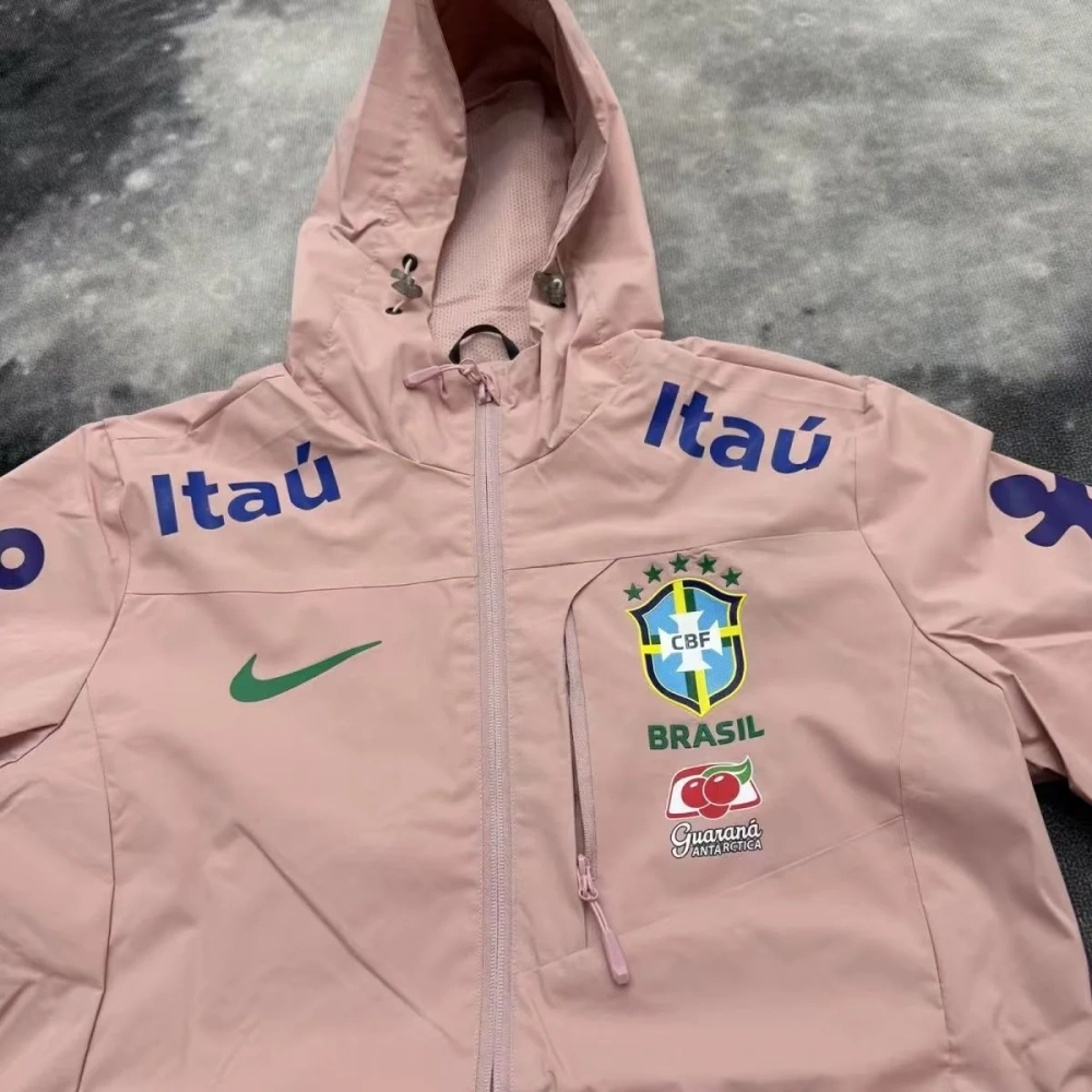 2026 Brazil Windproof Jacket - Pink