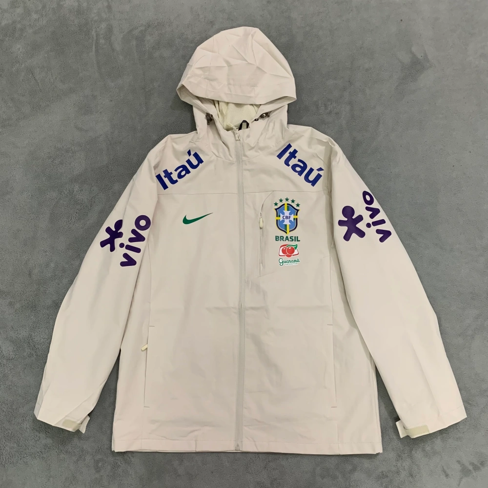 2026 Brazil Windproof Jacket - Cream