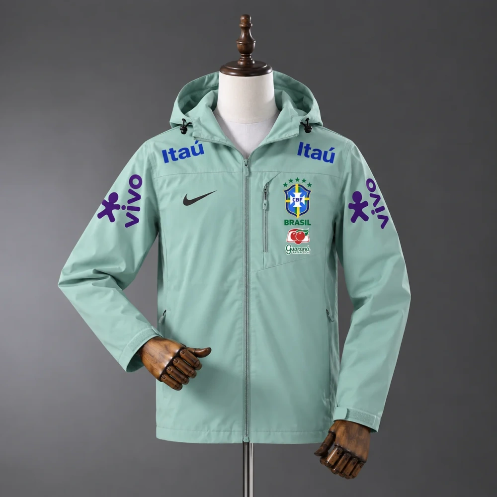 2026 Brazil Windproof Jacket - Blue