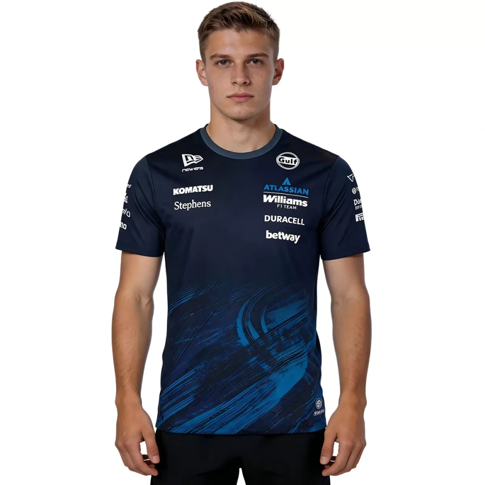 Williams F1 Racing Team New Era Replica Tech T-Shirt 2026