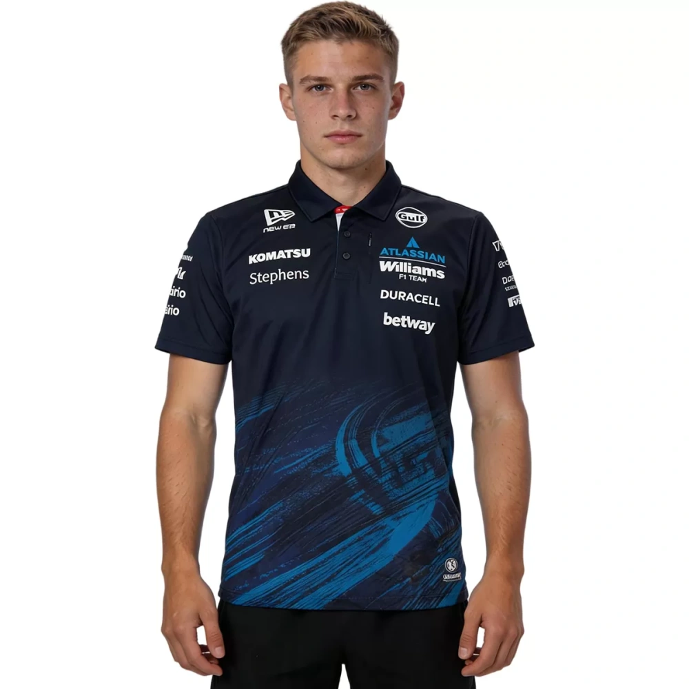 Williams F1 Racing Team New Era Replica Team Polo 2026