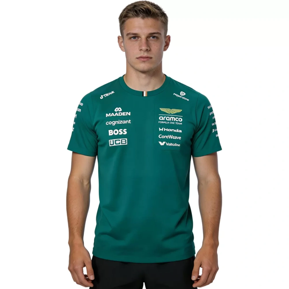 Aston Martin Aramco Cognizant F1 Racing Team T-Shirt 2026