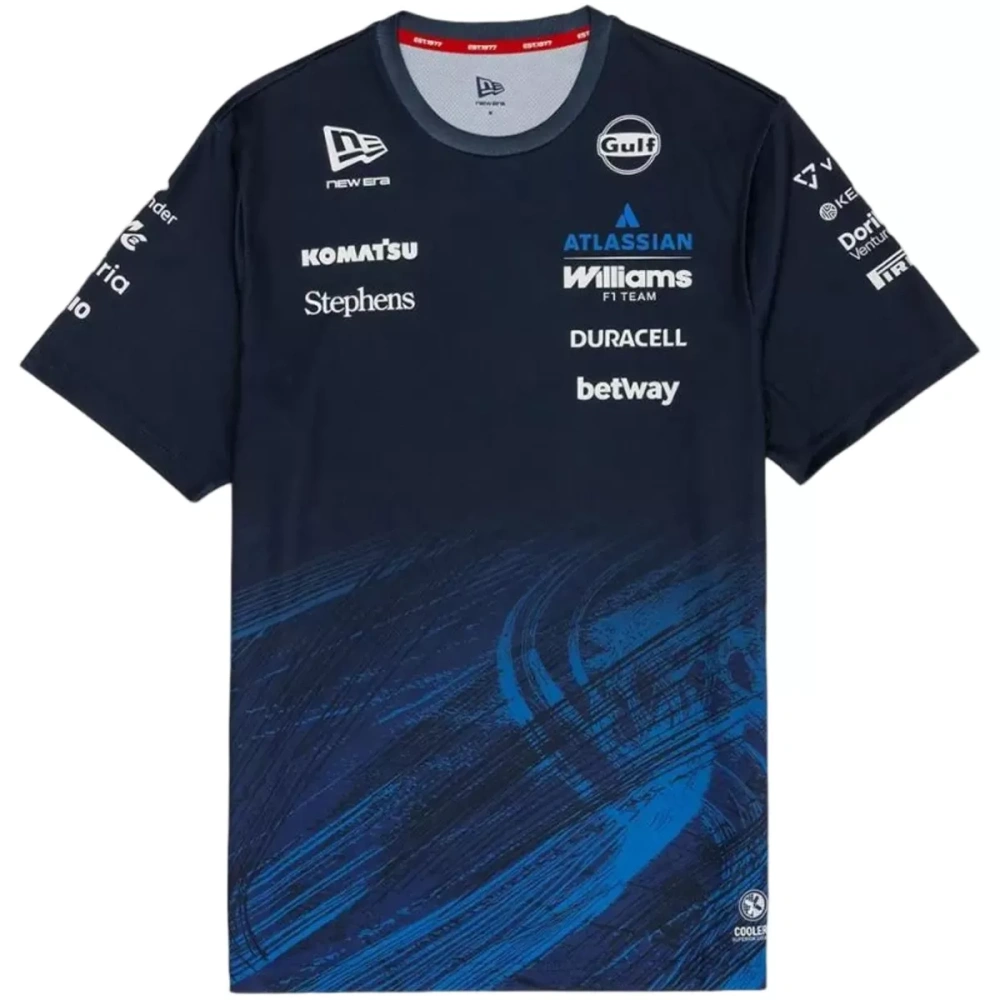 Williams F1 Racing Team New Era Replica Tech T-Shirt 2026