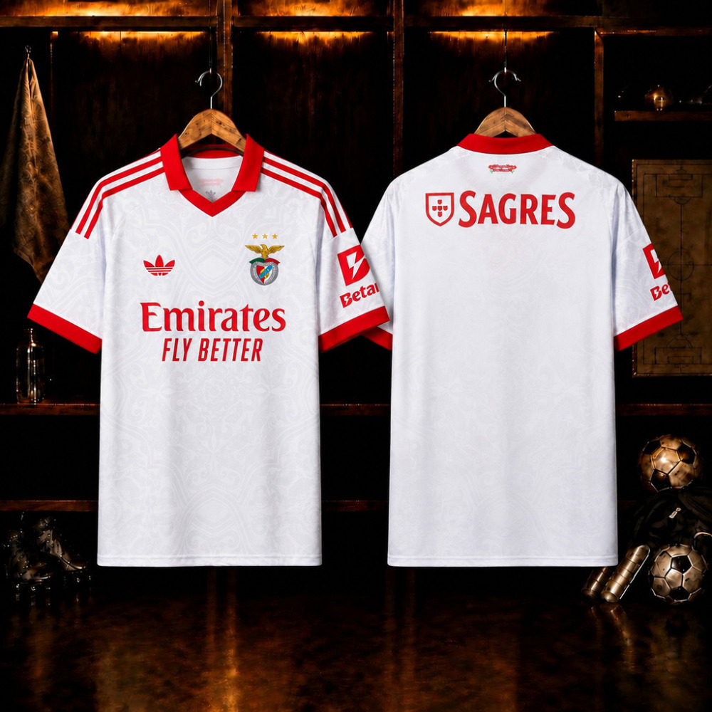 26-27 SL Benfica Away Football Jersey