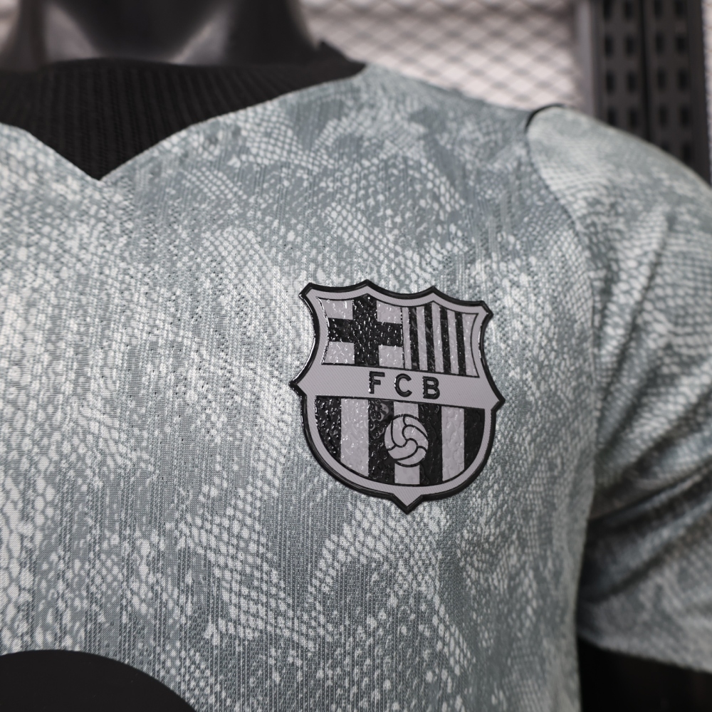 26-27 Barcelona Goalkeeper Soccer Jersey Player Version