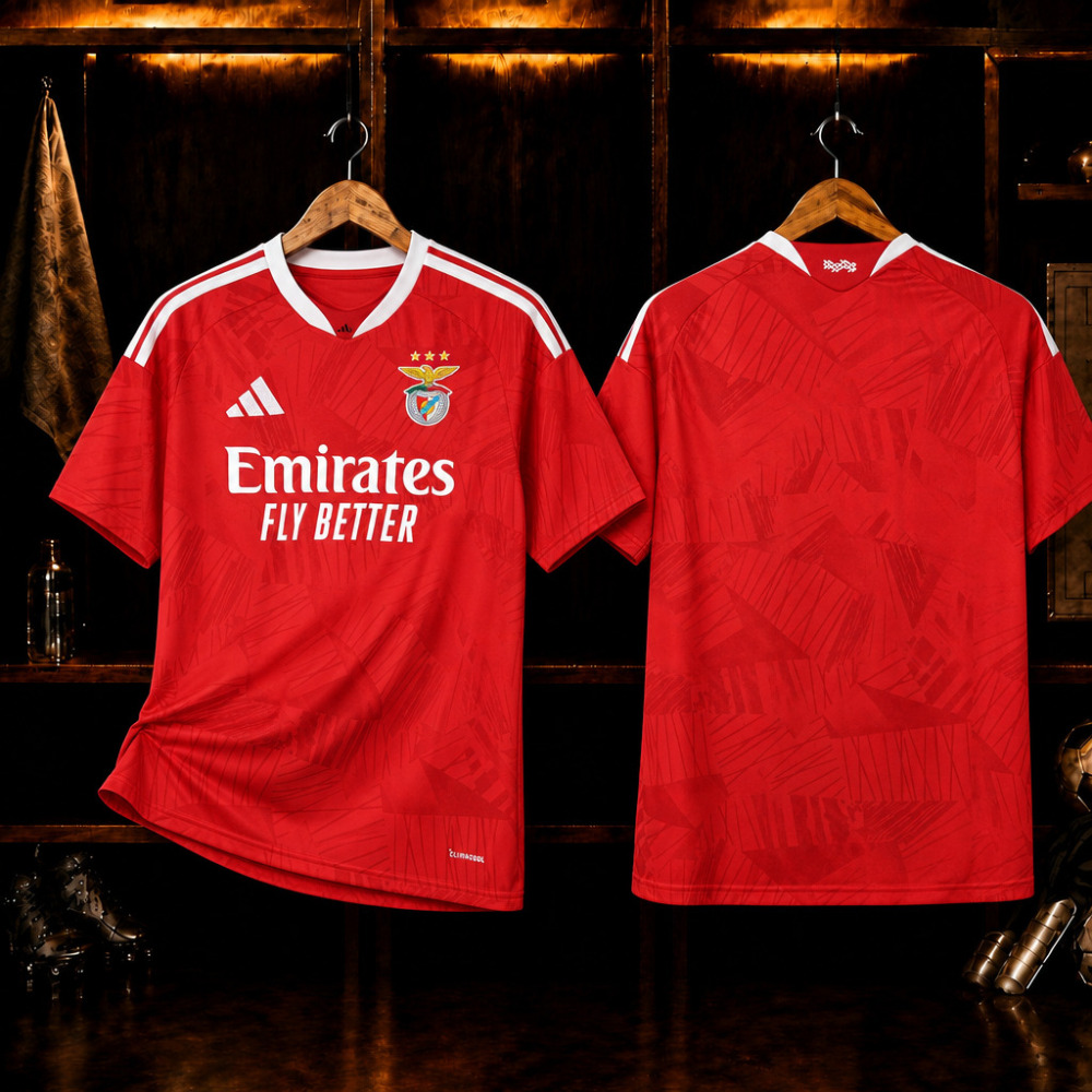 26-27 SL Benfica Home Football Jersey