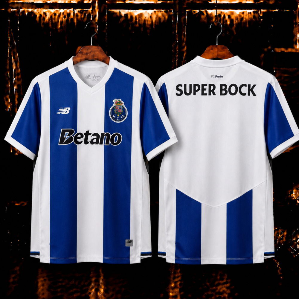 26-27 FC Porto Home Football Jersey